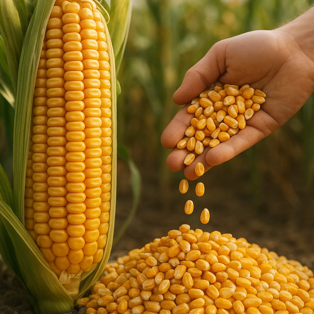 Jak zwiększyć zawartość skrobi w ziarnie kukurydzy