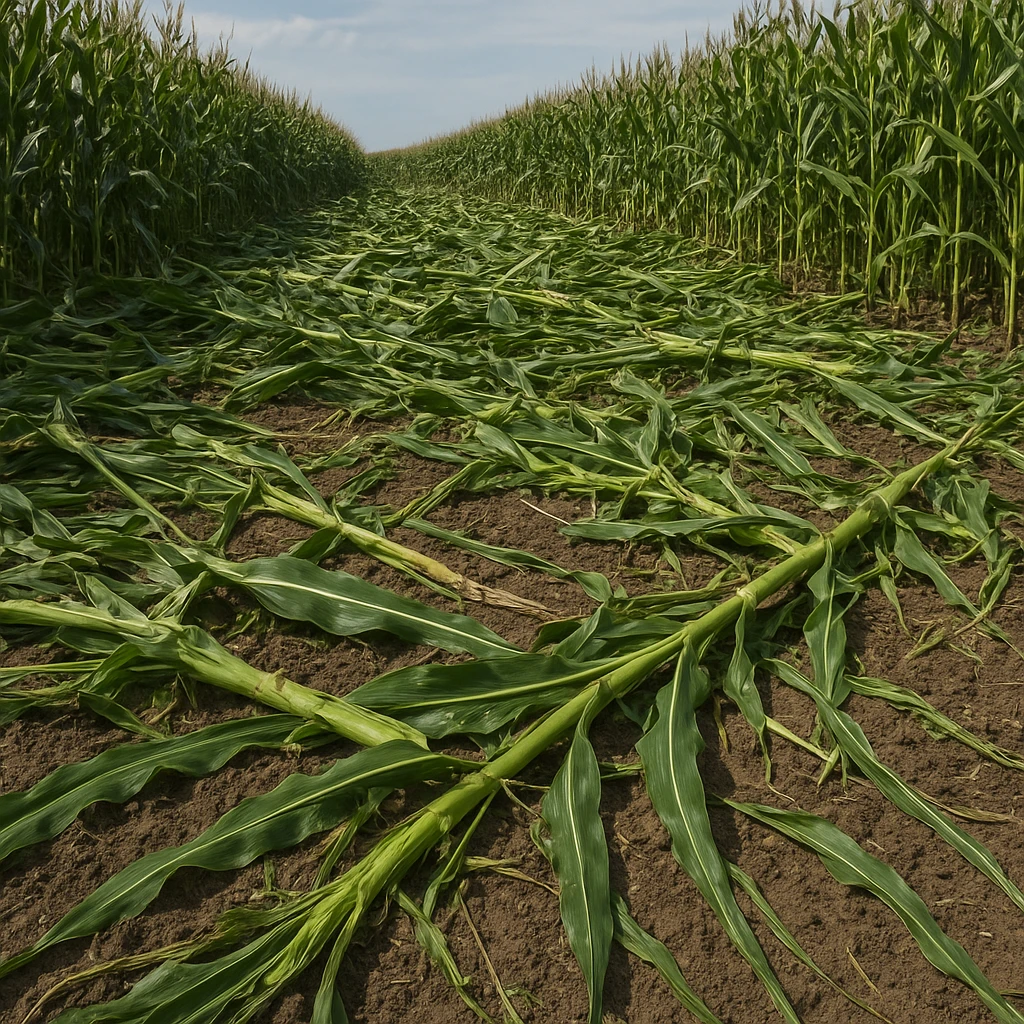Wyleganie kukurydzy – przyczyny i zapobieganie