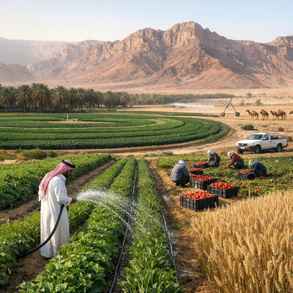 Rolnictwo w Arabii Saudyjskiej – jak wygląda