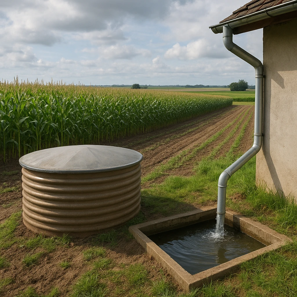 Zarządzanie wodą opadową w gospodarstwie rolnym