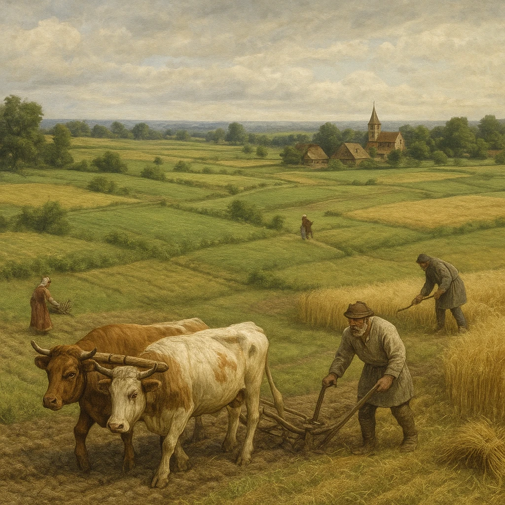 Historia miedzy i podziałów pól w dawnej Polsce