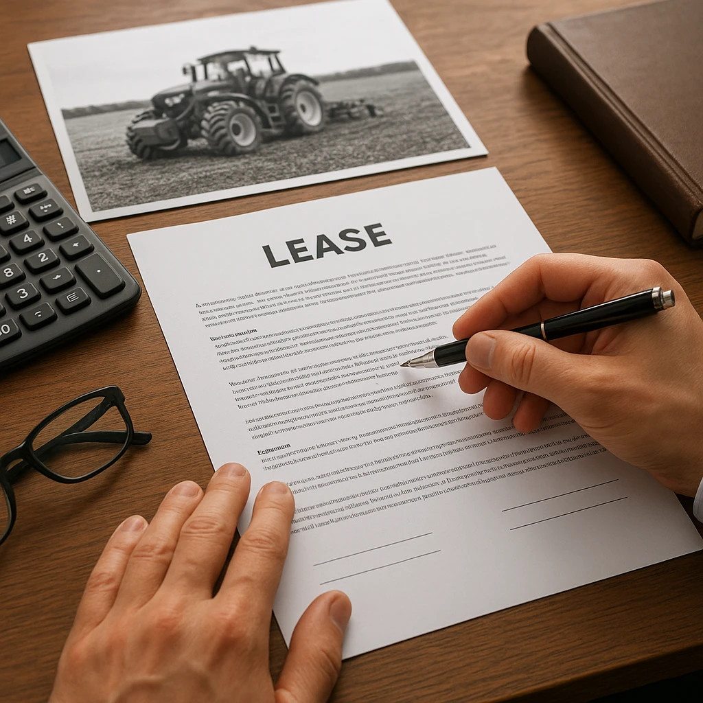 Jak czytać umowy leasingu maszyn rolniczych pod kątem ryzyk prawnych