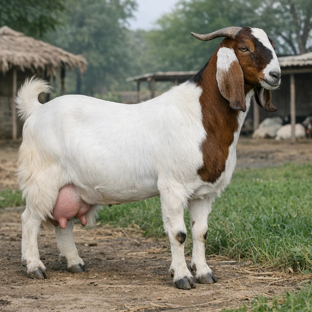 Jamunapari – Capra hircus – koza mleczna