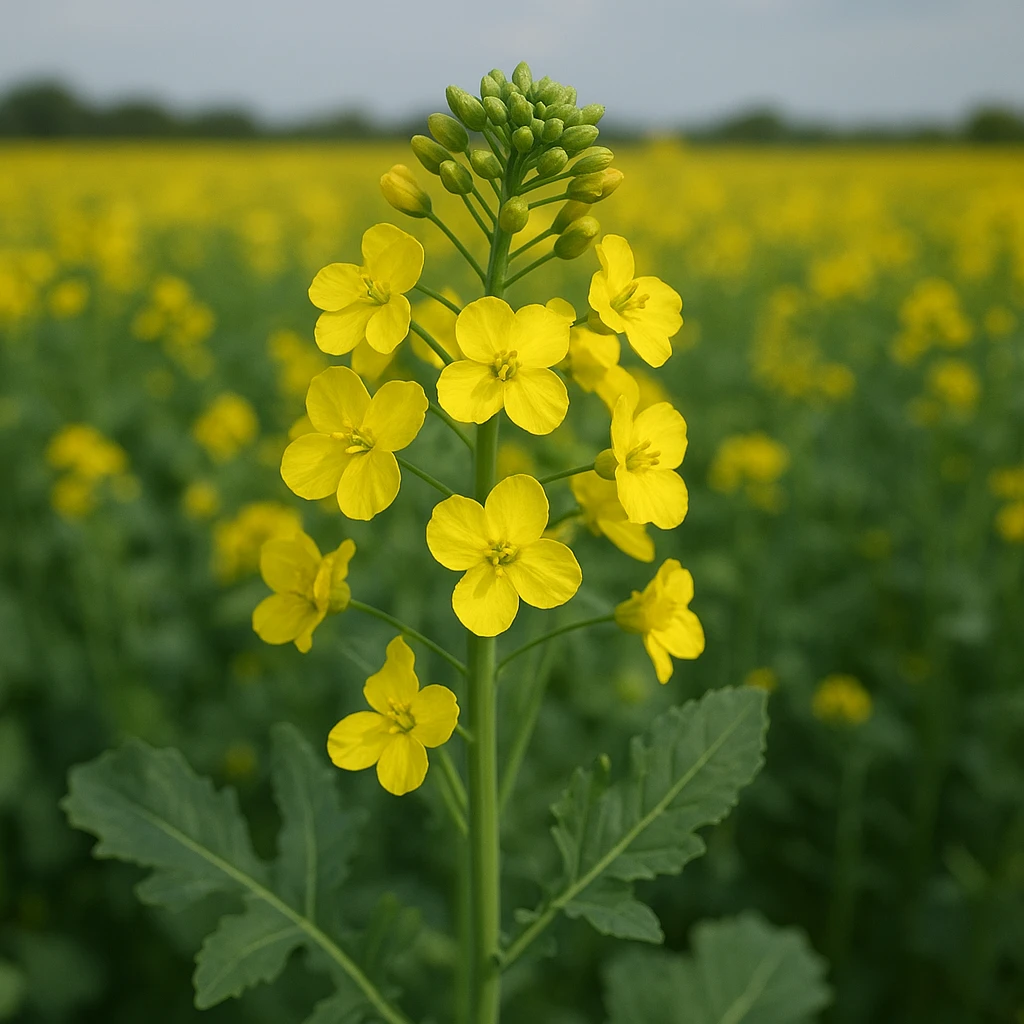 Rzepak o podwyższonej odporności na wirusa żółtaczki rzepy (TuYV)