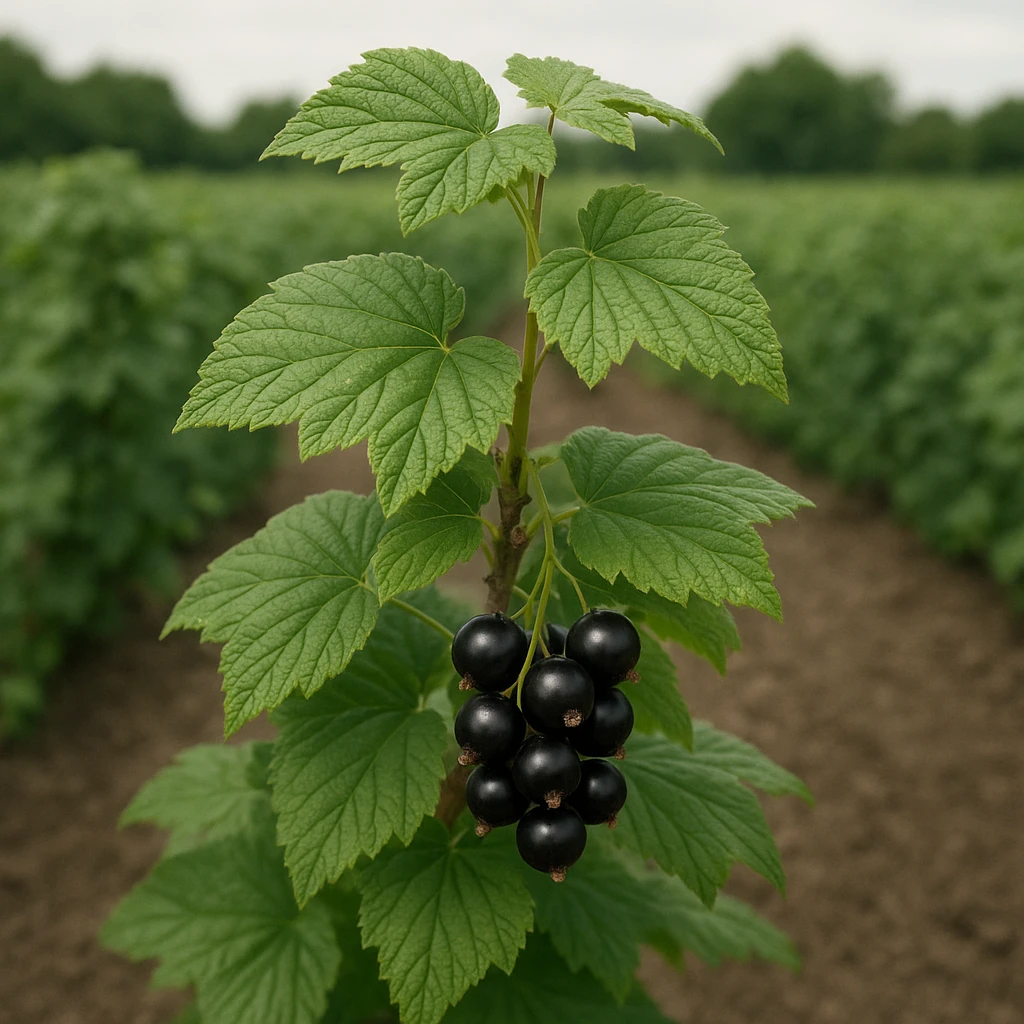 Uprawa czarnej porzeczki na liść i owoc – podwójne wykorzystanie plantacji
