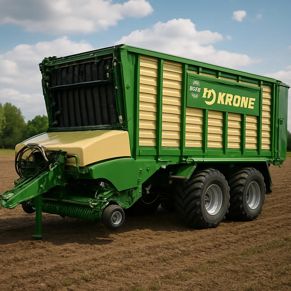 Krone TX 460 – przyczepa rolnicza Krone