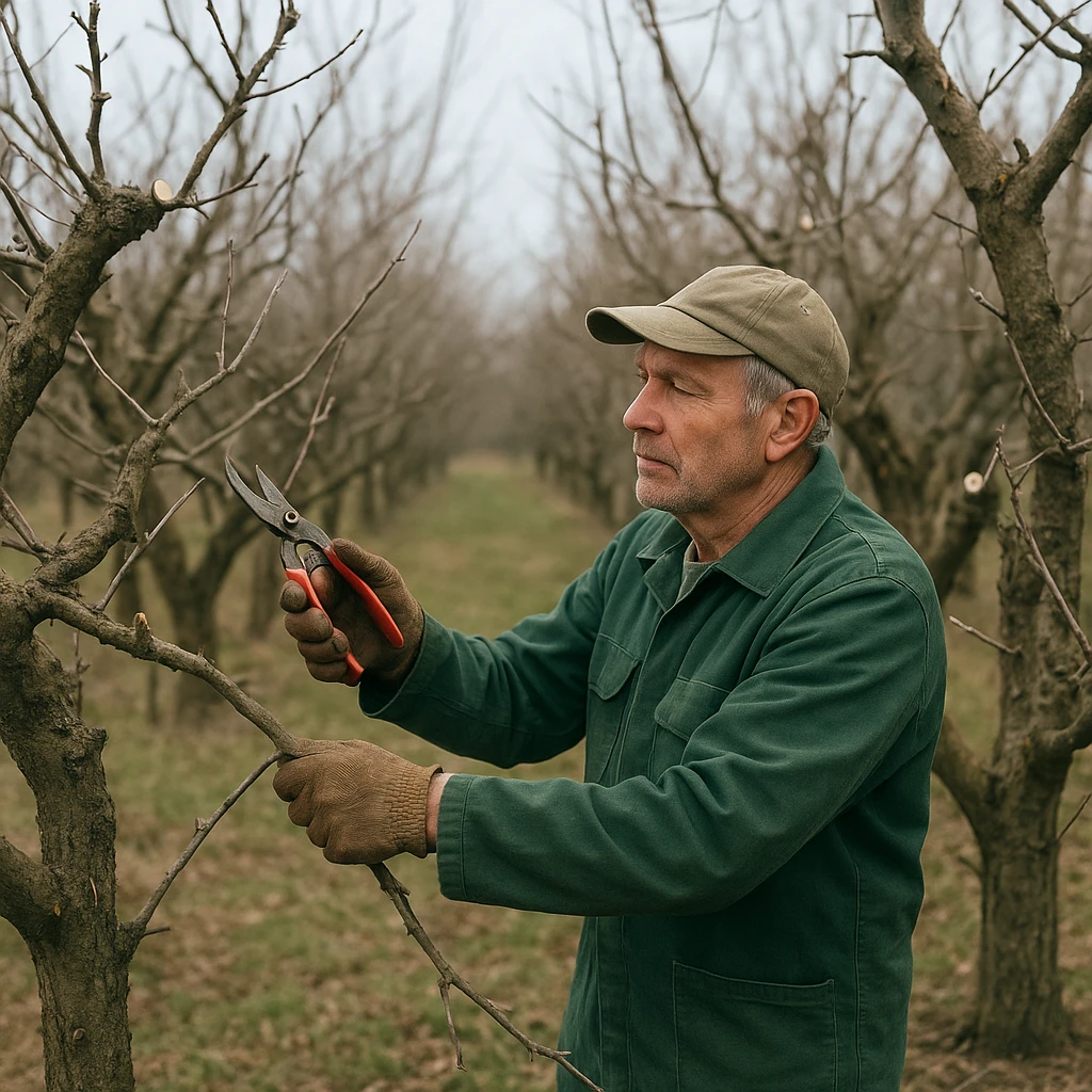 Cięcie odmładzające starych sadów