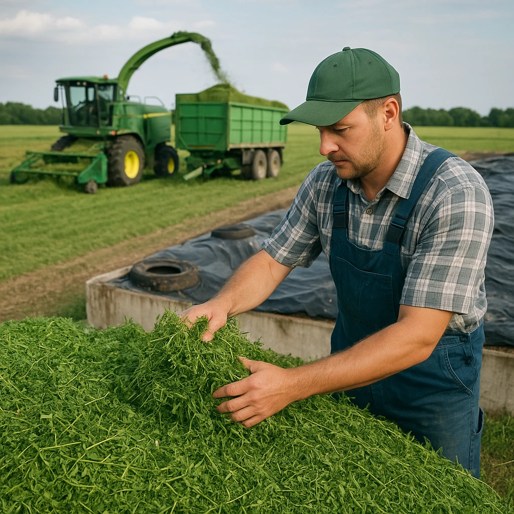 Produkcja kiszonki z lucerny – kluczowe etapy i najczęstsze błędy