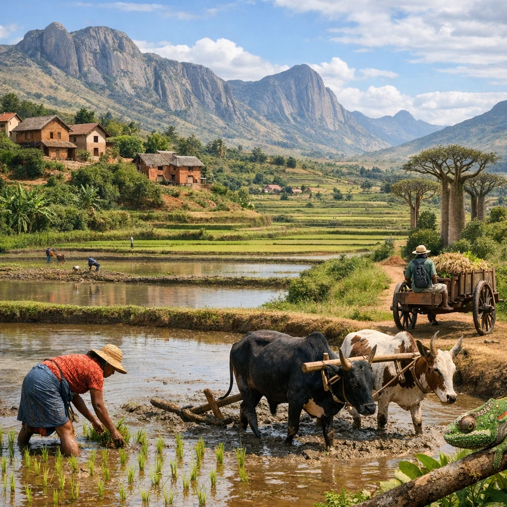 Rolnictwo na Madagaskarze – jak wygląda