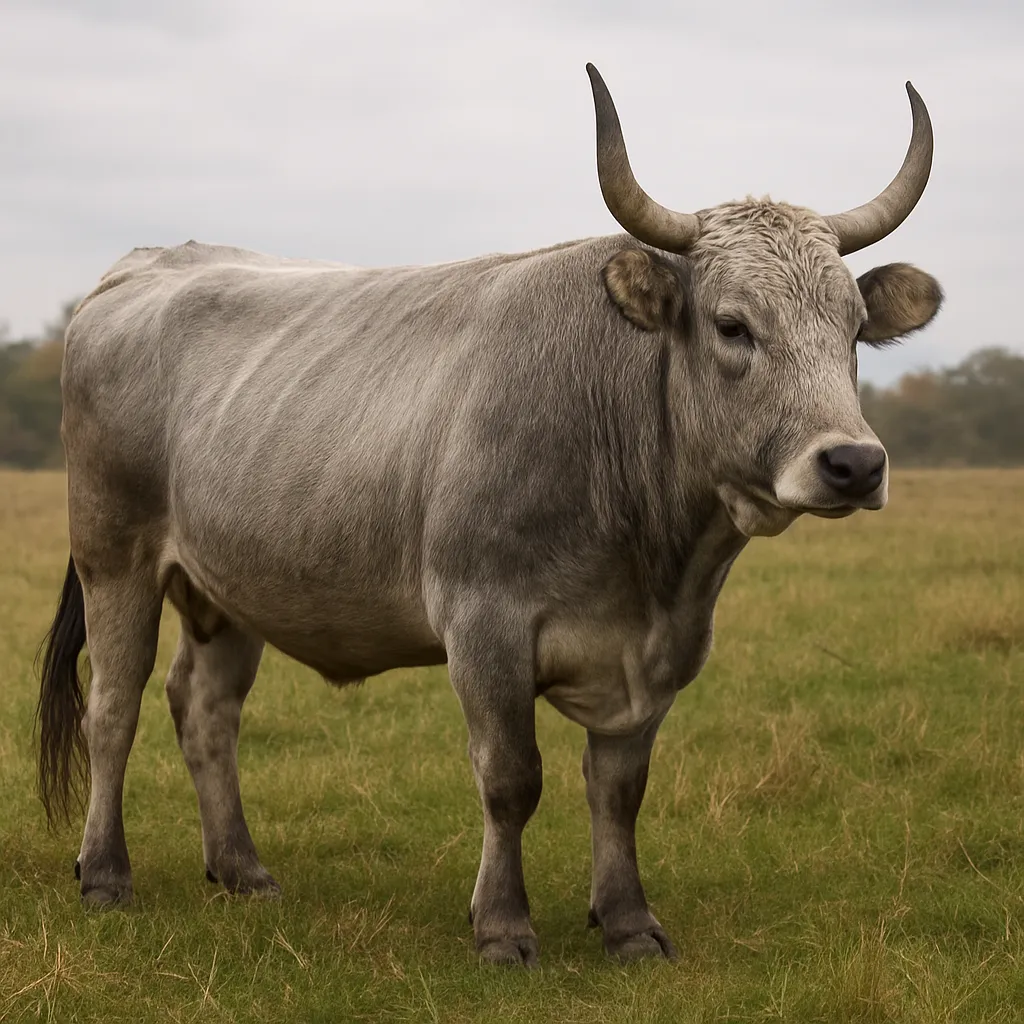 Bydło rasy Kirgiz Grey