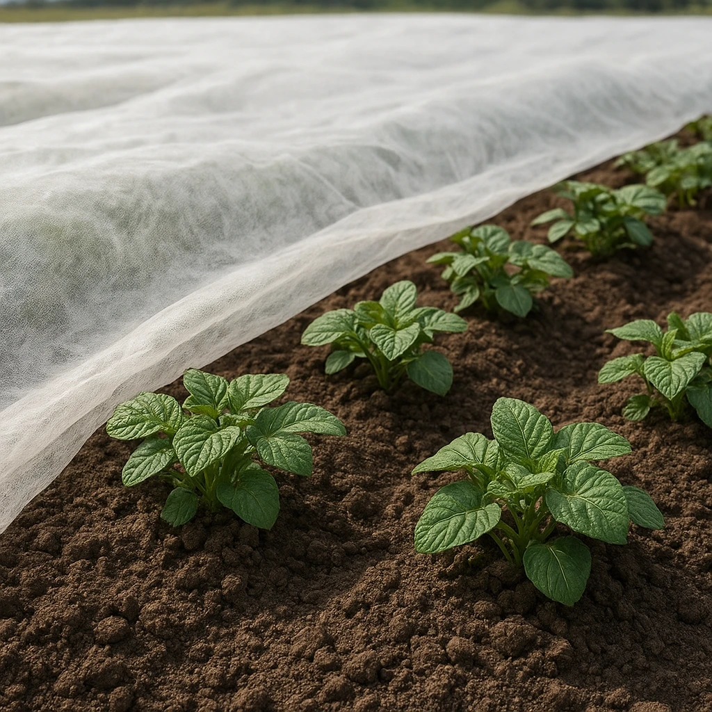 Uprawa ziemniaka bardzo wczesnego pod włókniną