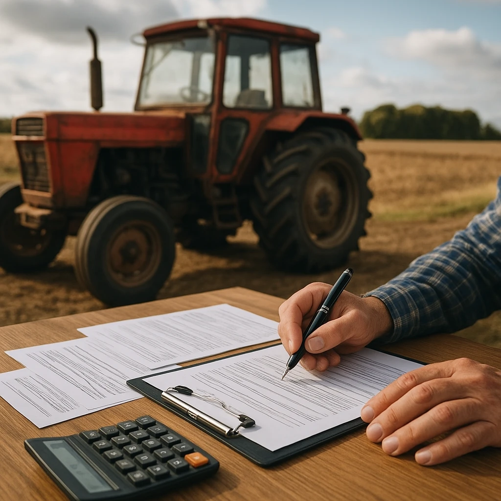 Jak rozliczyć sprzedaż używanego ciągnika po kilku latach użytkowania