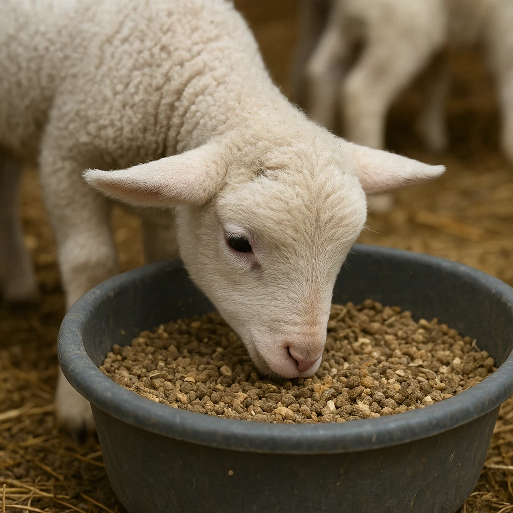 Żywienie jagniąt do szybkiego odchowu rzeźnego