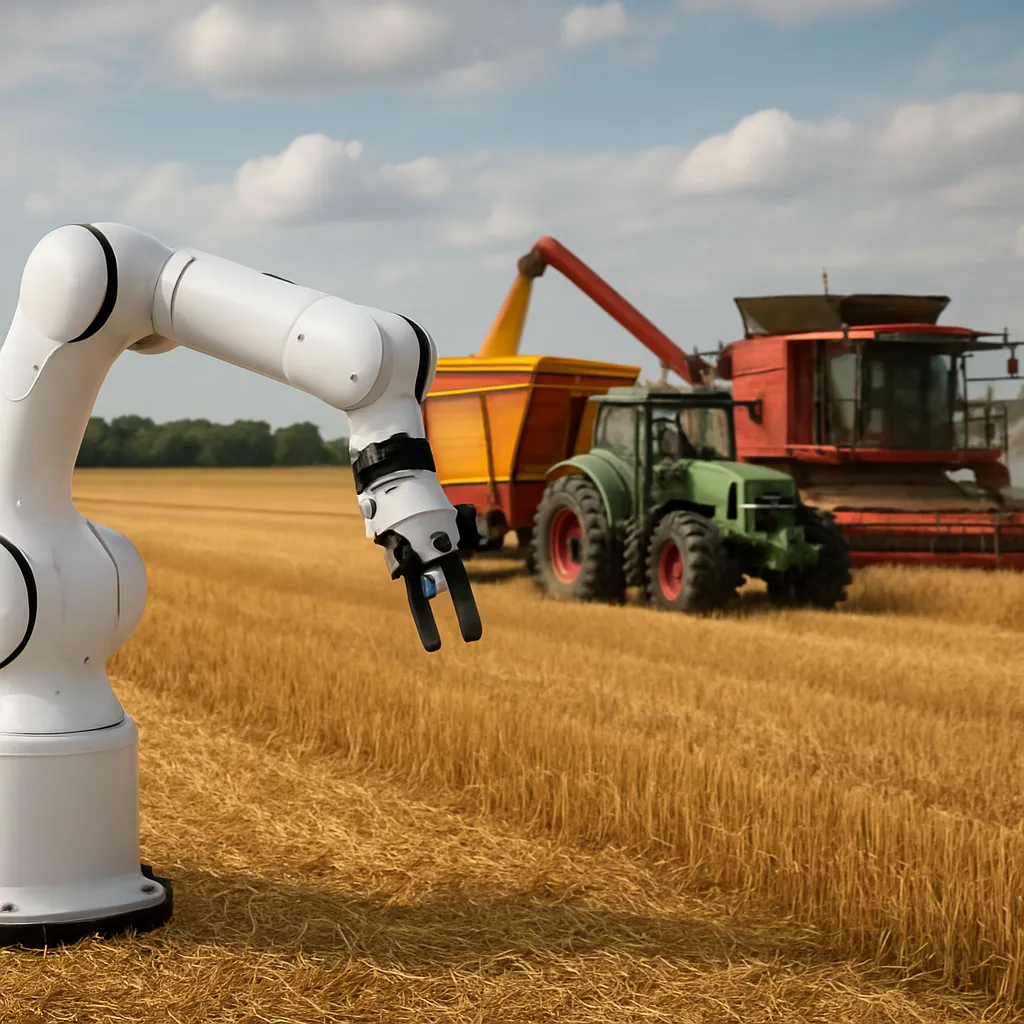 Współpraca robotów z tradycyjnym parkiem maszynowym