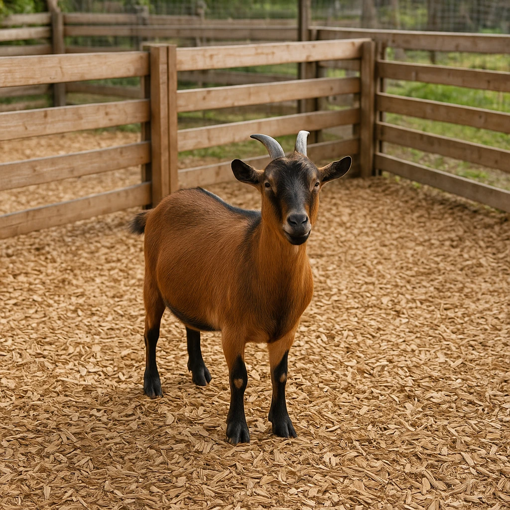 Bezpieczne podłoże w kojcach dla kóz