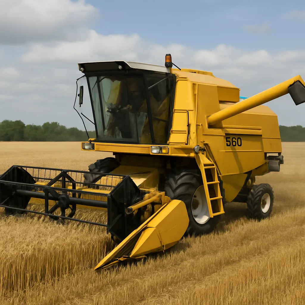 Kombajn Zbożowy 500 – Sampo Rosenlew