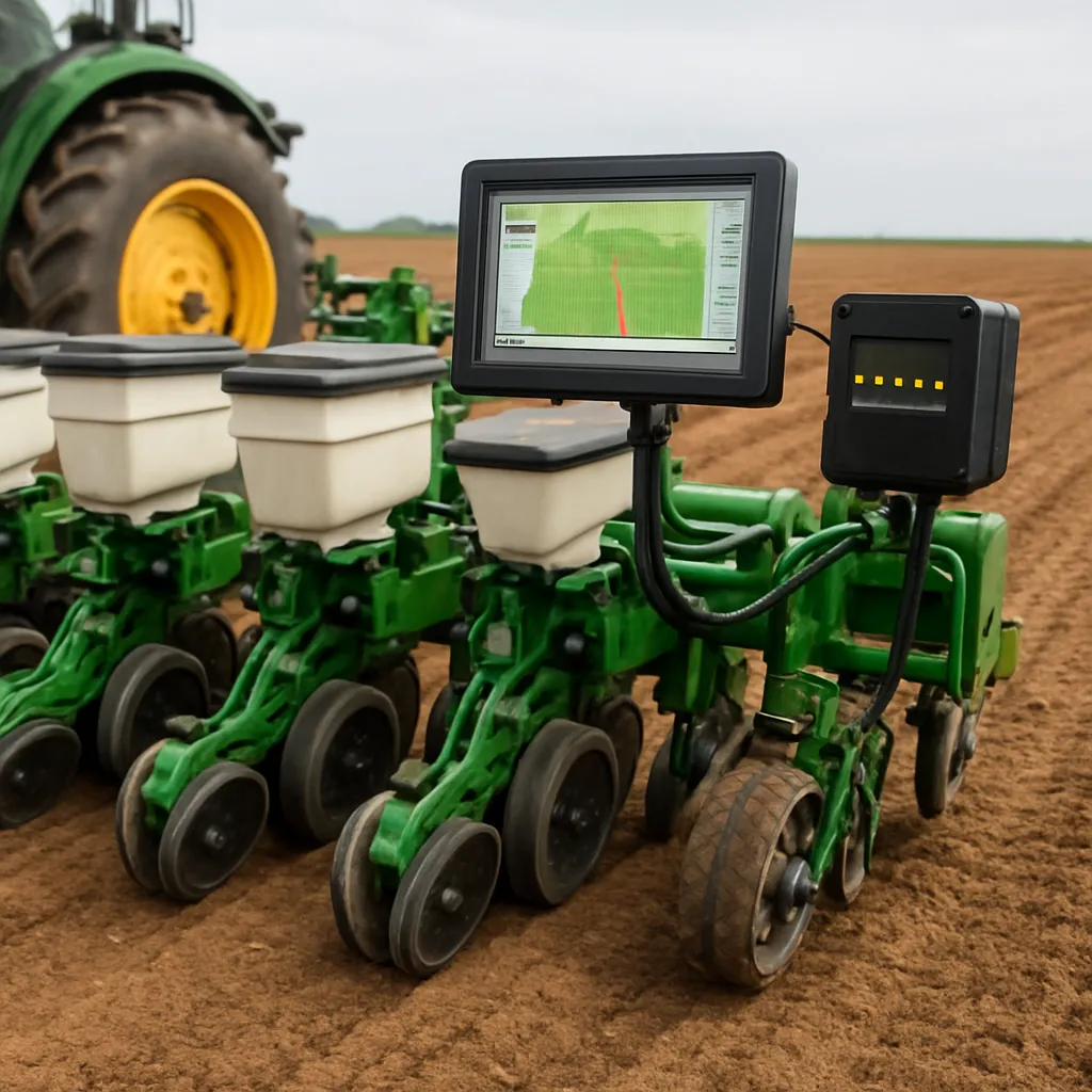 Automatyczne sterowanie sekcjami siewnika