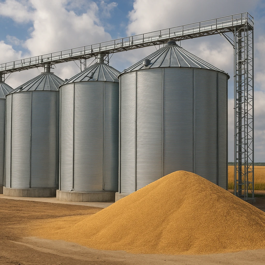 Przechowywanie zbóż w silosach metalowych – praktyczne porady