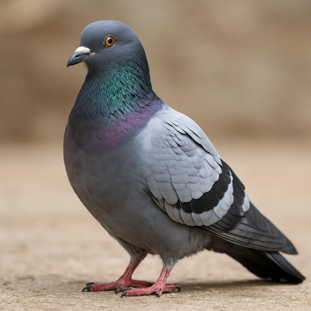 Gołąb strasser – Columba livia domestica – gołąb