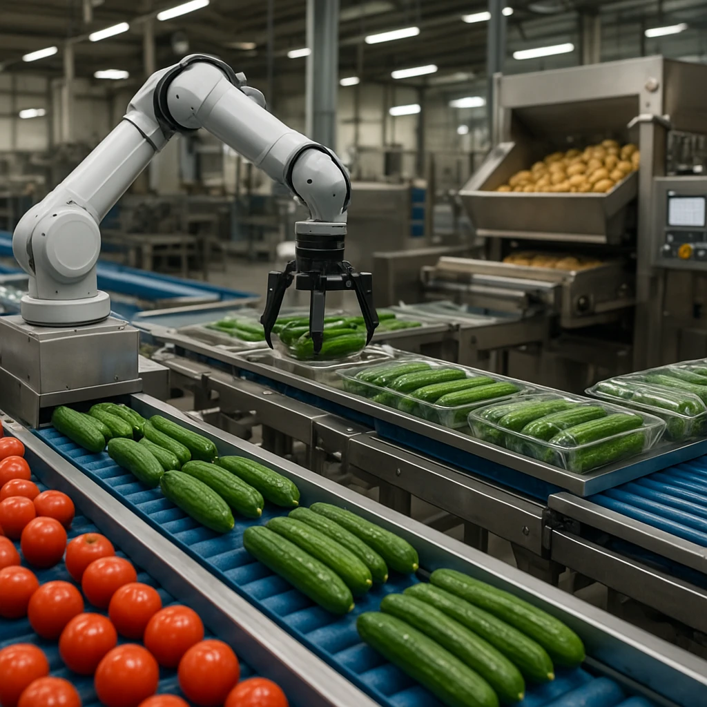 Nowoczesne technologie sortowania i pakowania płodów rolnych