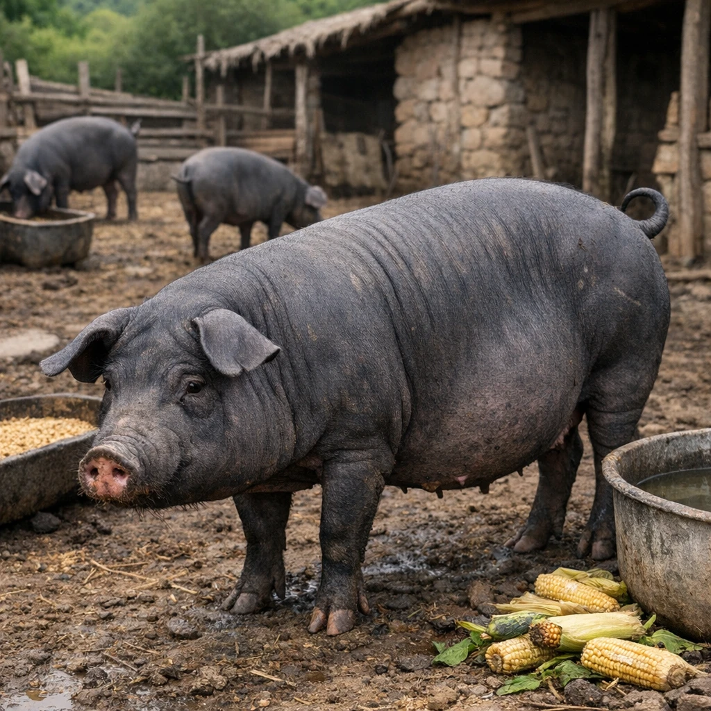 Pelon Mexicano – Sus scrofa domesticus – trzoda chlewna