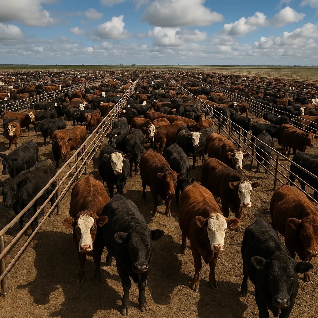 Największe farmy bydła w Argentynie