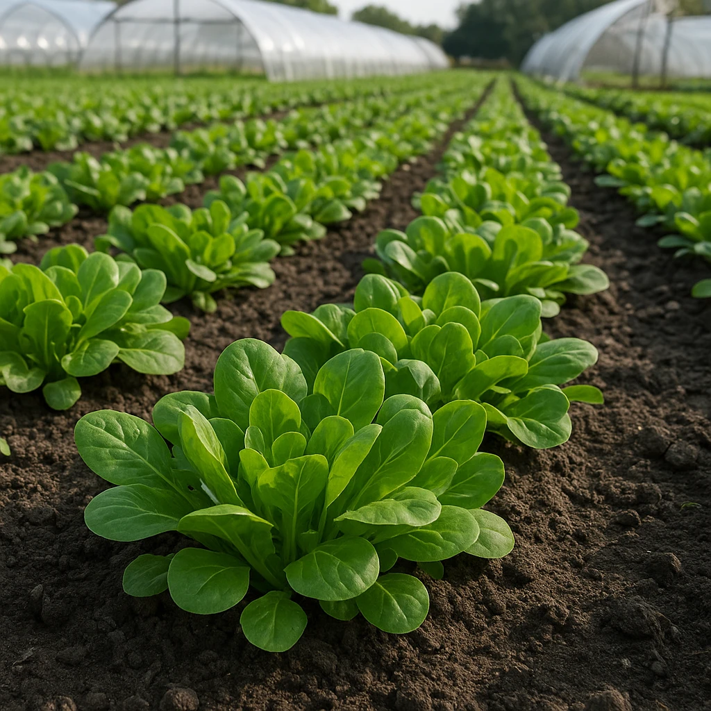 Uprawa sałaty baby leaf na potrzeby sieci handlowych