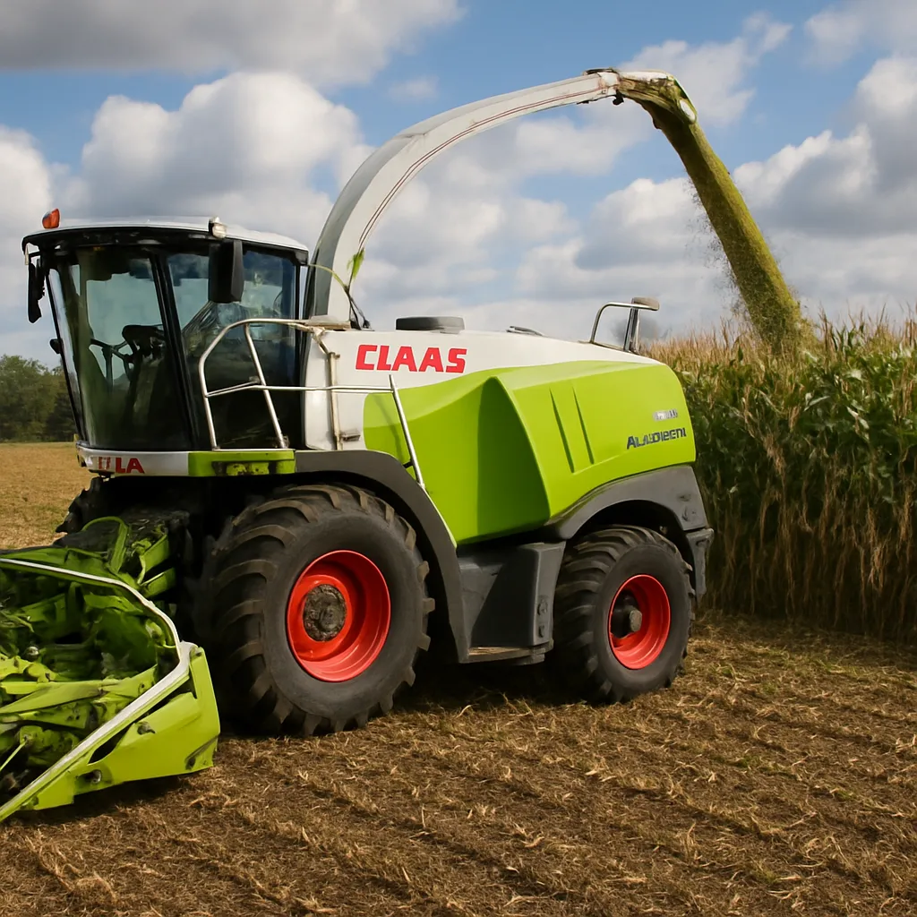 Claas Jaguar 940 – sieczkarnia polowa Claas