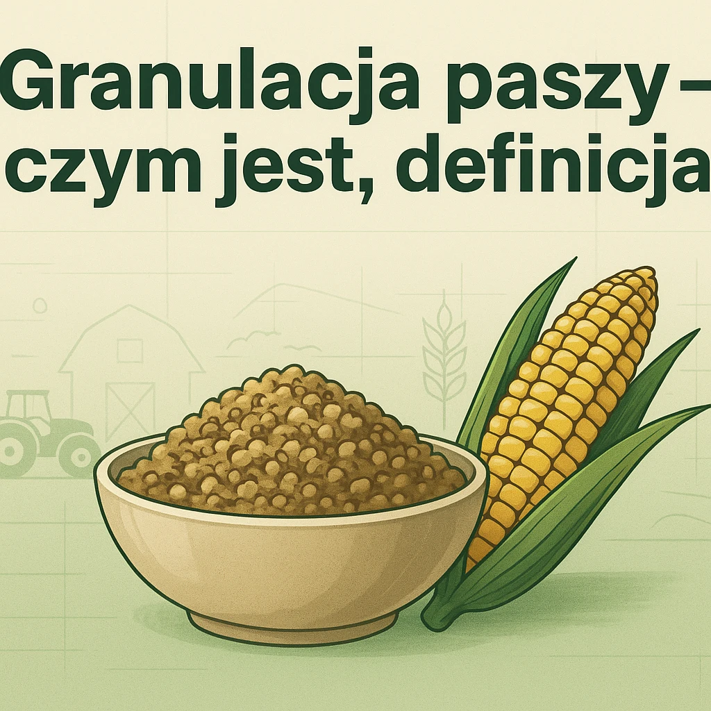 Granulacja paszy – czym jest, definicja