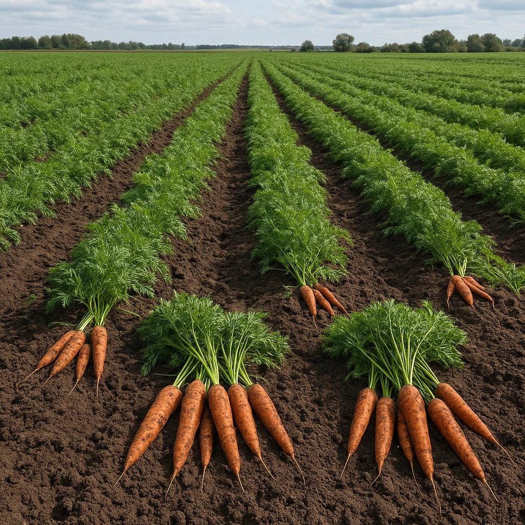 Uprawa marchwi przemysłowej na glebach klasy III i IV w Polsce