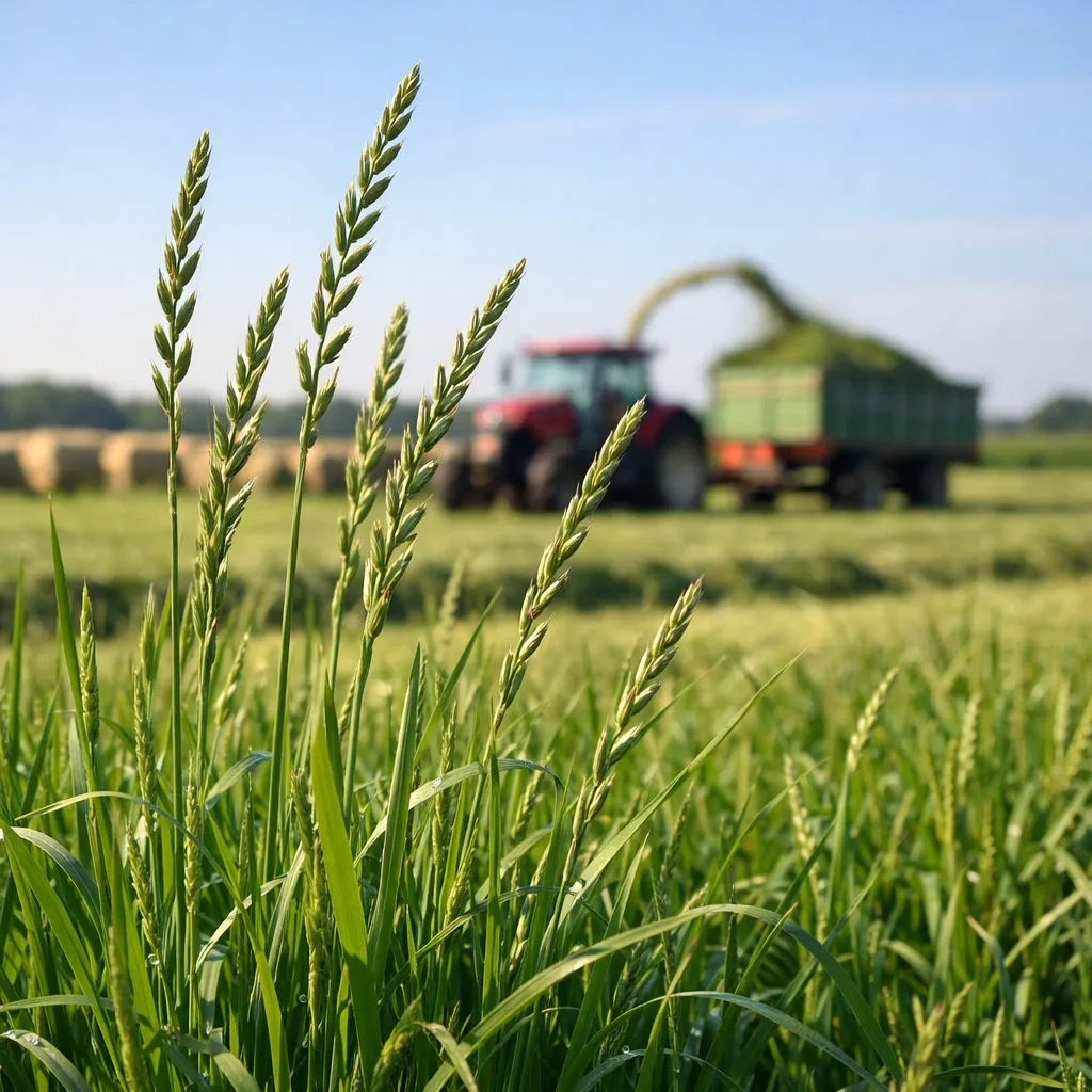 Życica trwała – Lolium perenne (roślina pastewna)