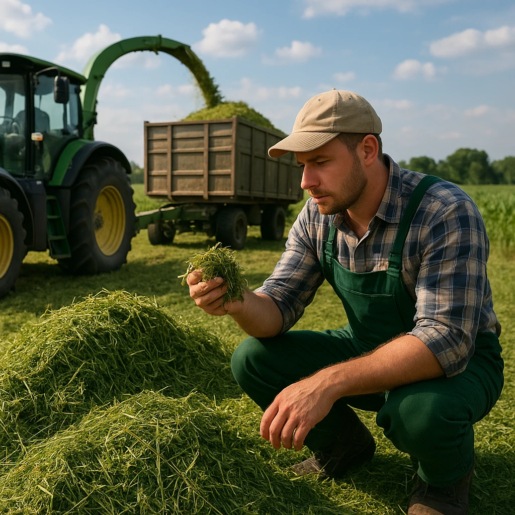 Produkcja ekologicznych pasz objętościowych