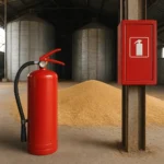 Bezpieczeństwo pożarowe w magazynach zbożowych