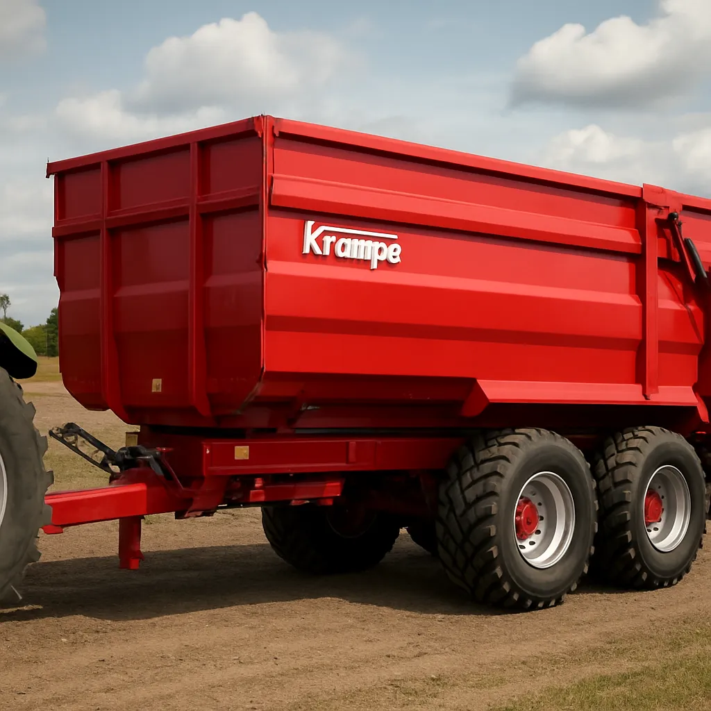 Krampe SK 750 - przyczepa rolnicza Krampe