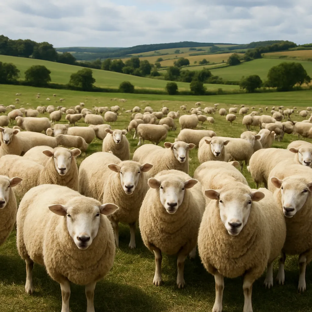 Największe hodowle owiec mięsnych