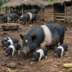 West African Dwarf – Sus scrofa domesticus – trzoda chlewna