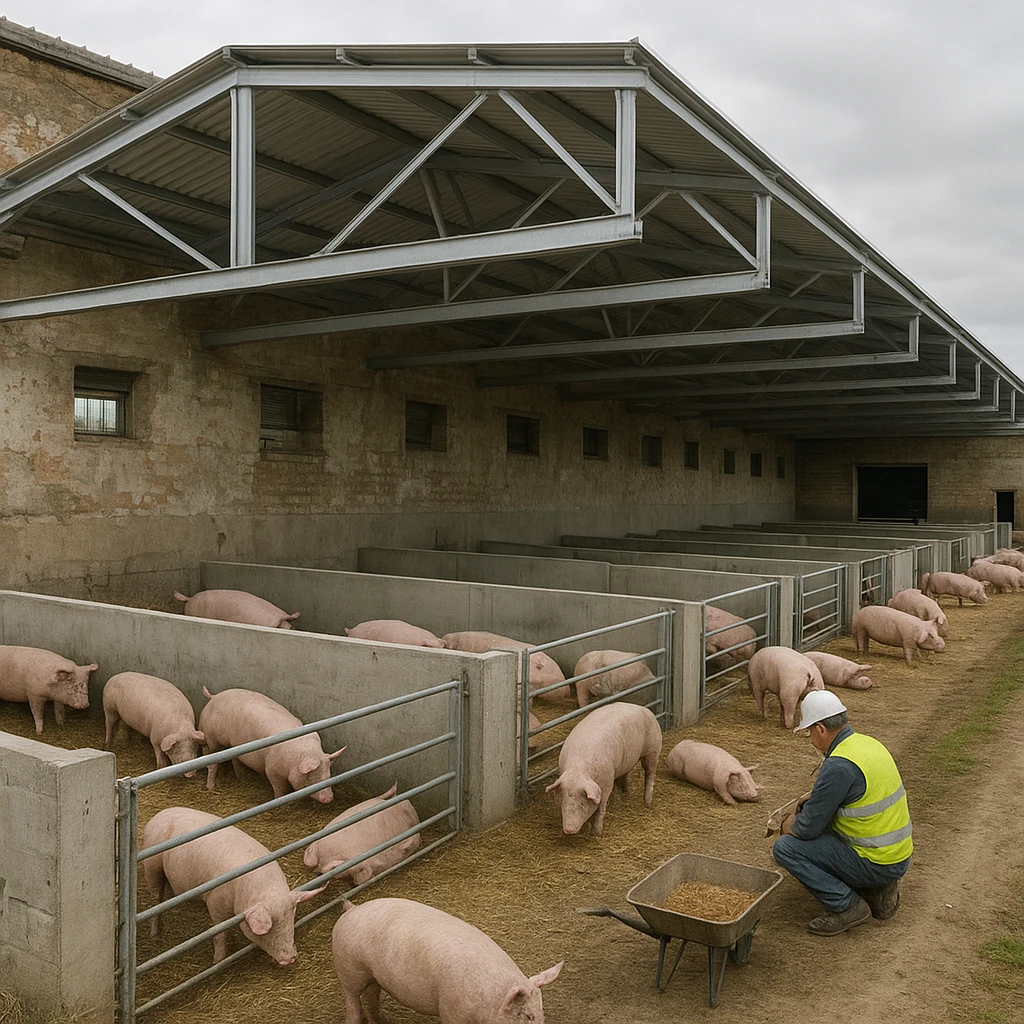 Przebudowa starej chlewni pod nowe standardy dobrostanu