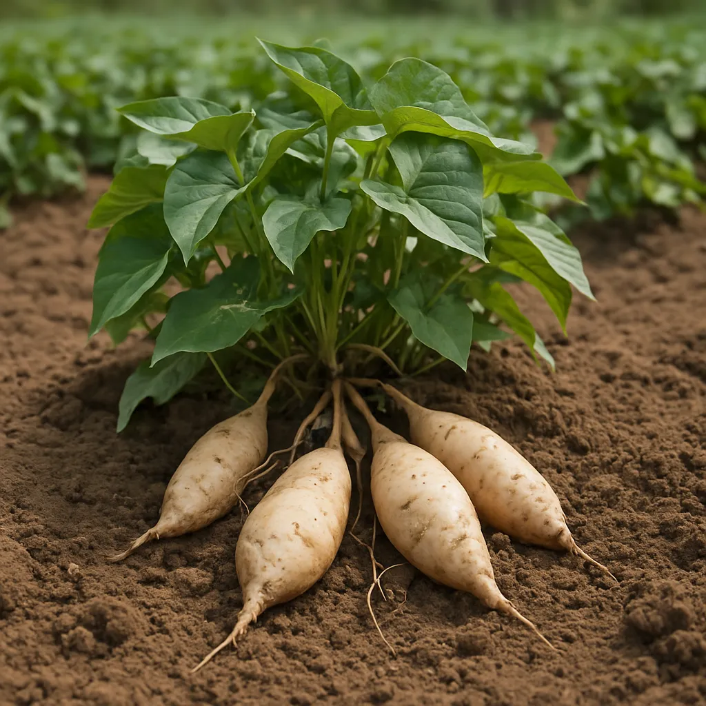 Uprawa batatów białych