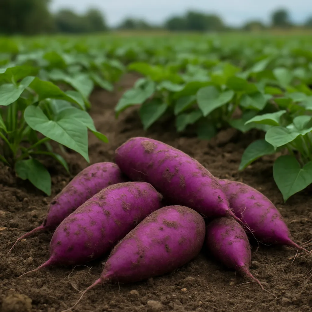 Uprawa batatów fioletowych
