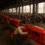 Kiedy powstała pierwsza fabryka ciągników w USA?