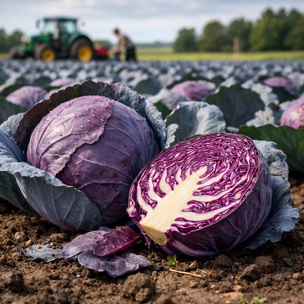 Kapusta czerwona – Brassica oleracea (warzywo)
