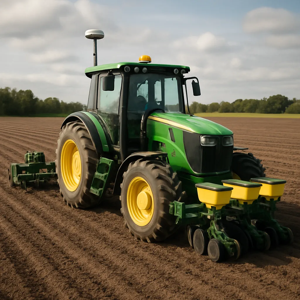 Autonomiczne siewniki sterowane mapami zmiennego wysiewu