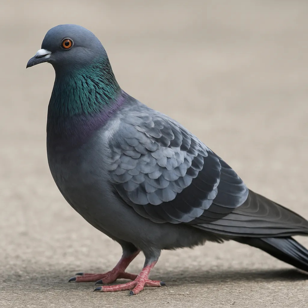 Gołąb karier – Columba livia domestica – gołąb