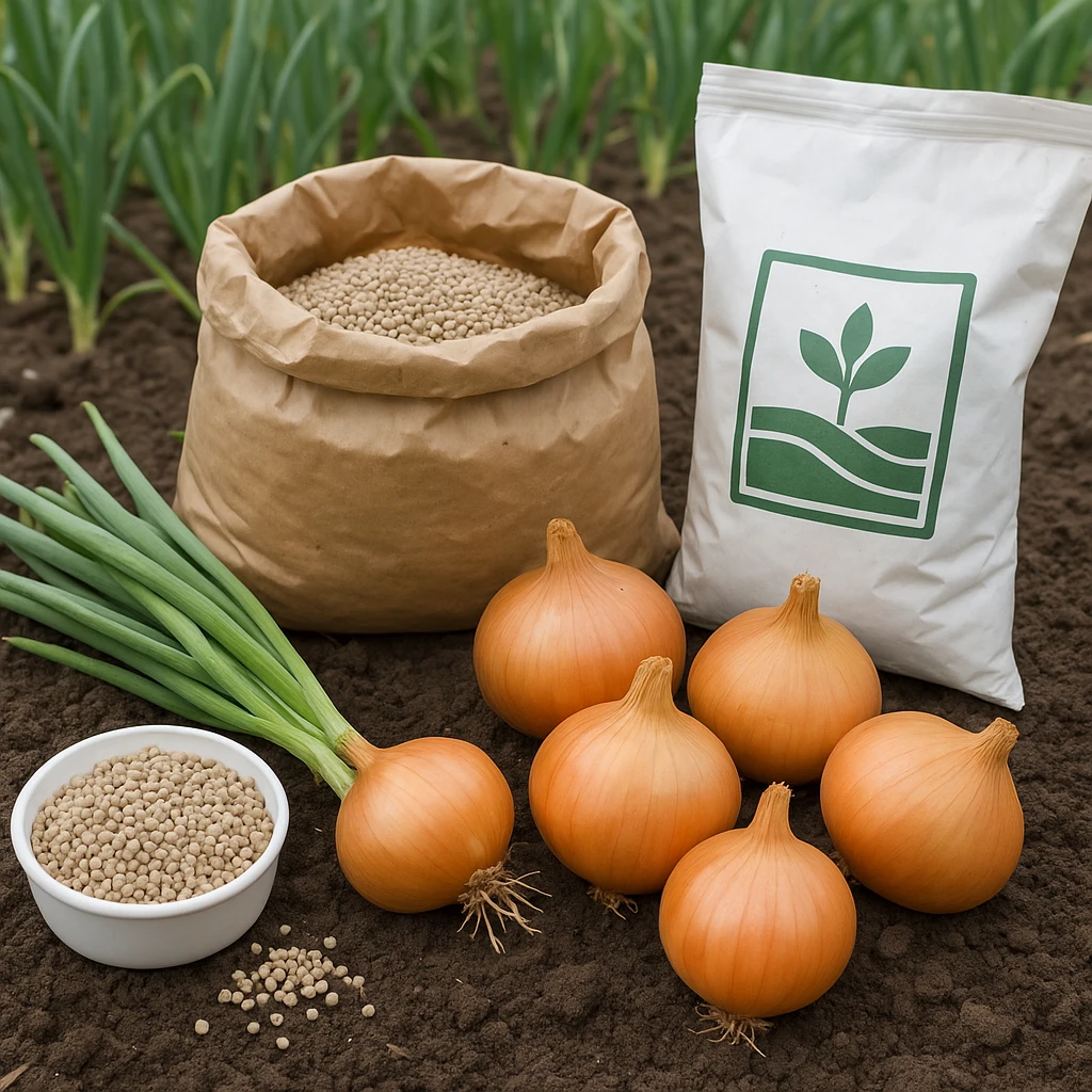 Nawożenie pod uprawę cebuli – jak zwiększyć plon i trwałość przechowalniczą?