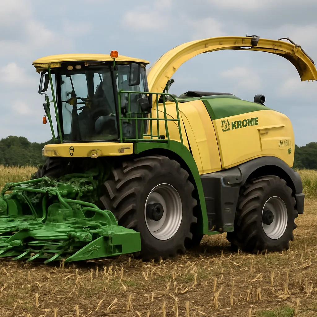 Krone Big X 630 - sieczkarnia polowa Krone
