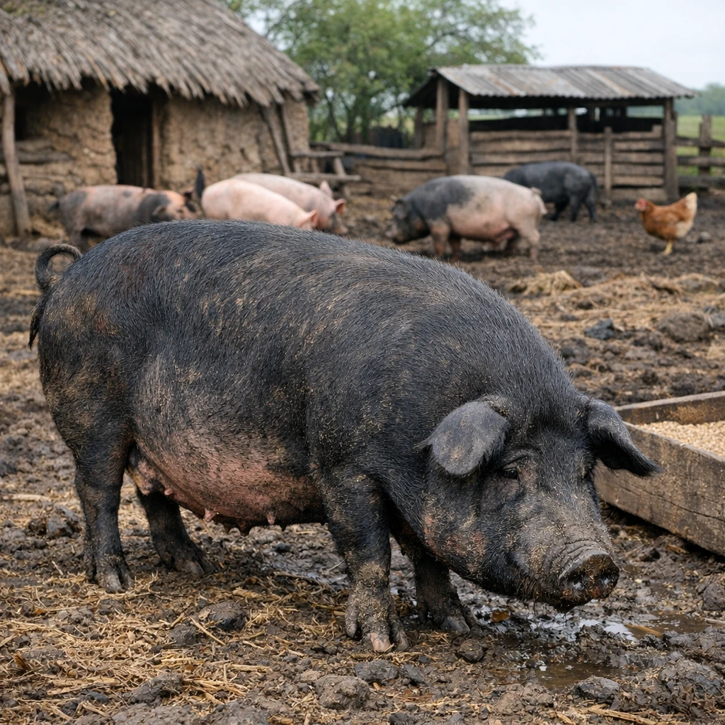 Mukota – Sus scrofa domesticus – trzoda chlewna