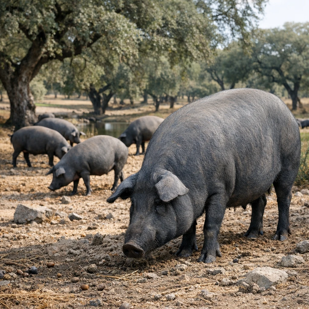 Black Iberian – Sus scrofa domesticus – trzoda chlewna