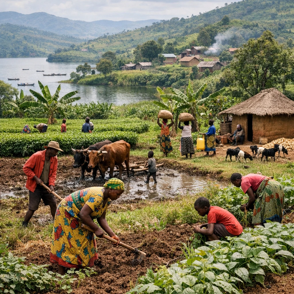 Rolnictwo w Burundi – jak wygląda
