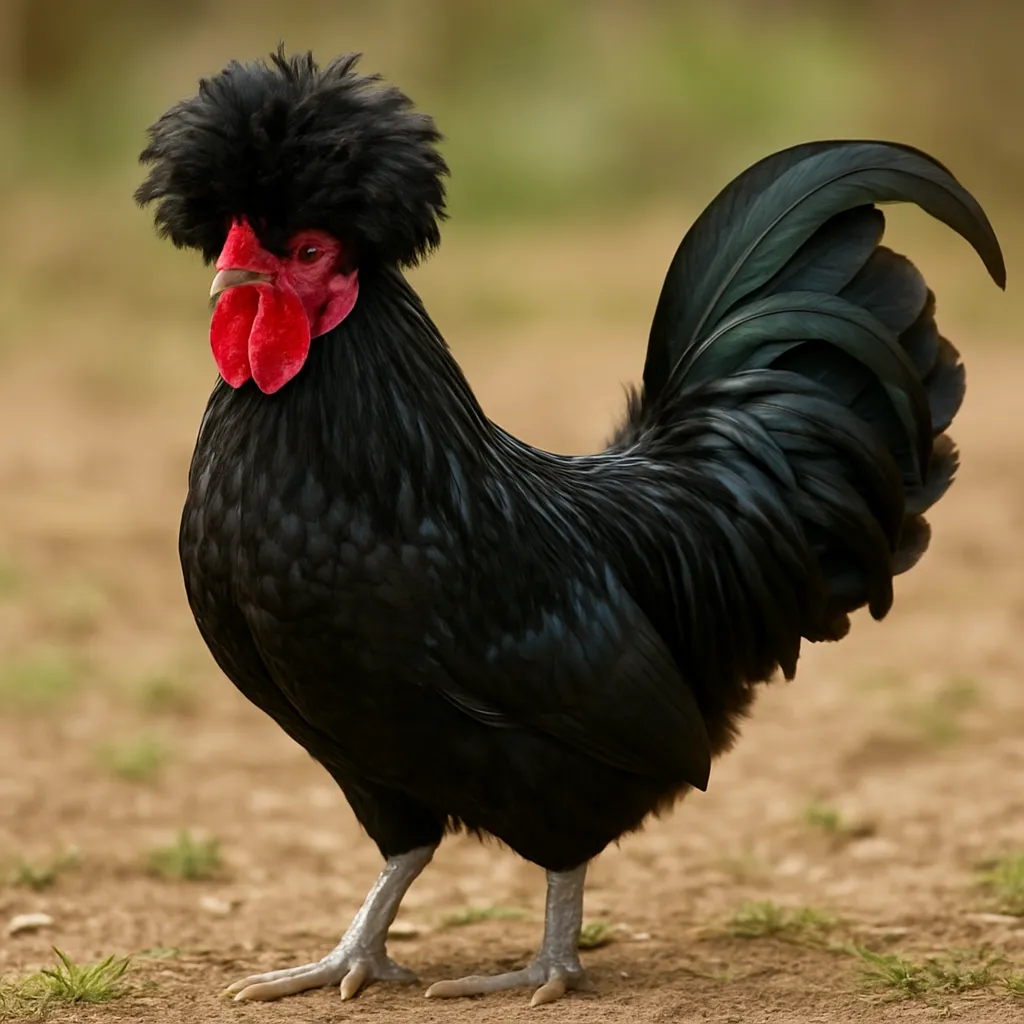 Crèvecœur – Gallus gallus domesticus – kura