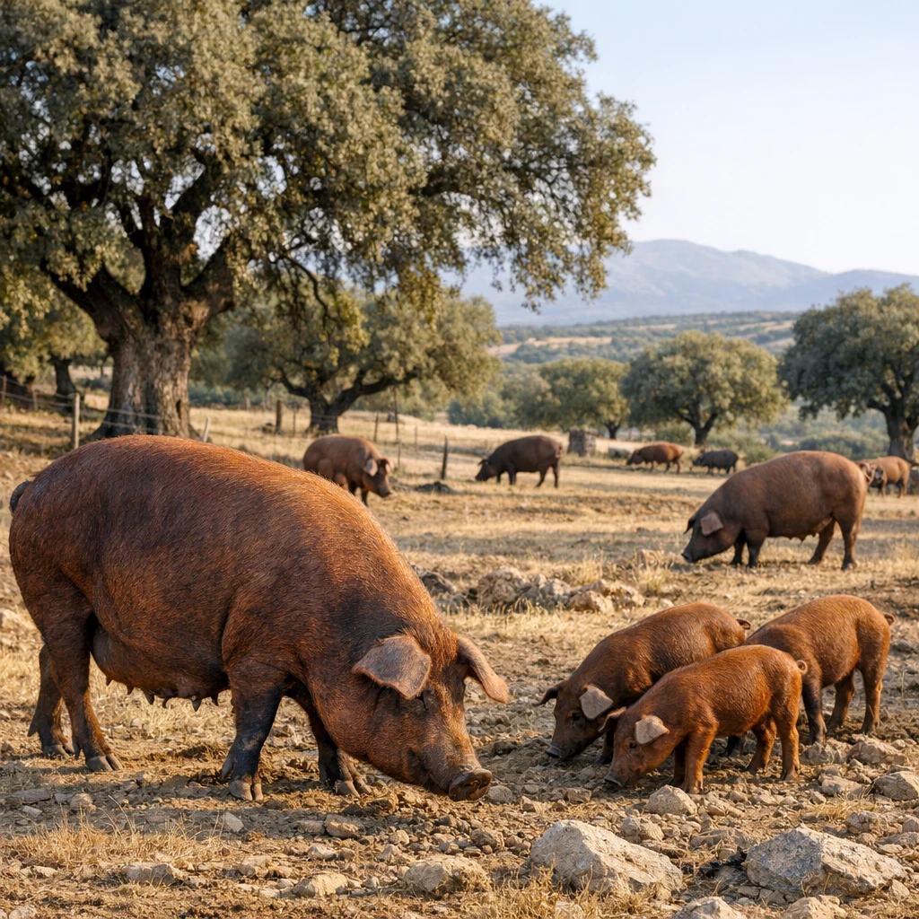Retinto Iberico – Sus scrofa domesticus – trzoda chlewna